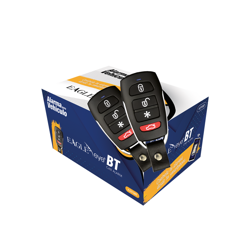 Alarma Bluethoot A595BT para carro Marca: EAGLE EYE