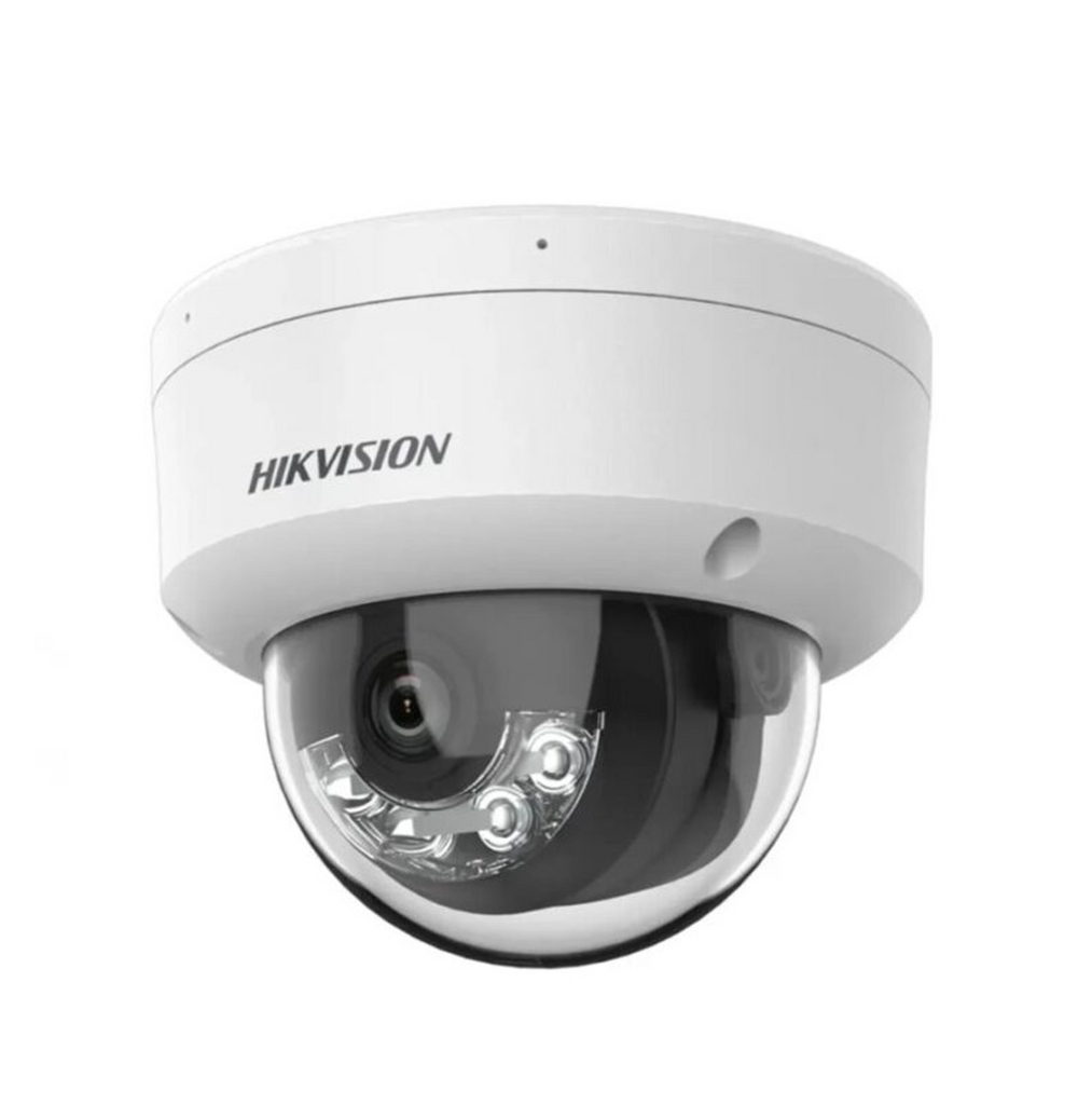 Cámara de seguridad IP domo de 4MP IA con microfono IP67 Marca: Hikvision