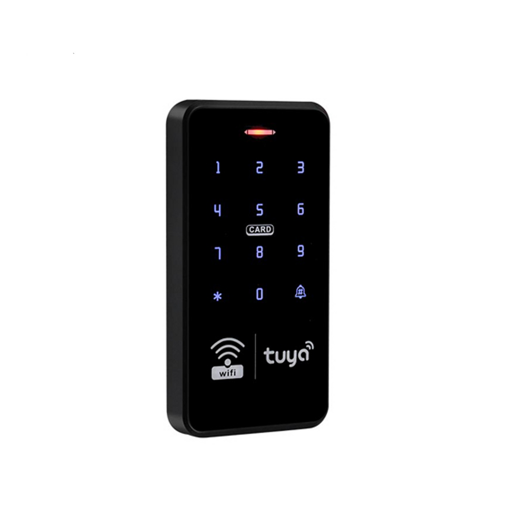 Control de acceso táctil Wi-Fi impermeable retroiluminación independiente Marca: Tuya