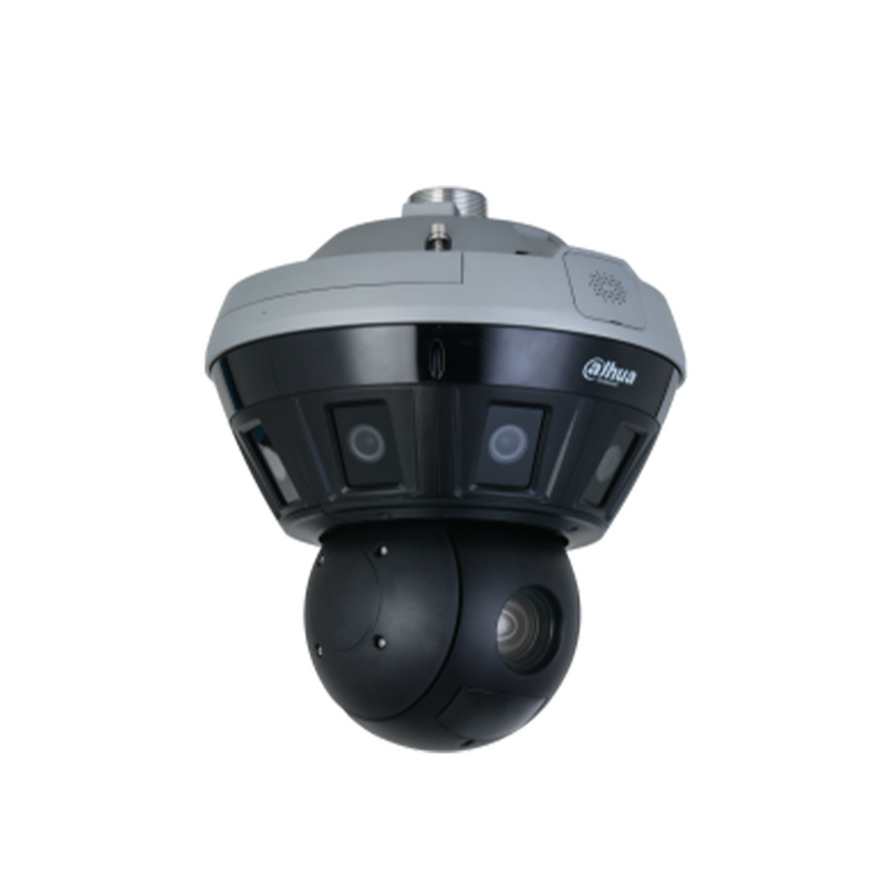 Cámara de seguridad IP multisensor panorámica WIZMIND 4X2MP+PTZ 4 MP Marca: Dahua