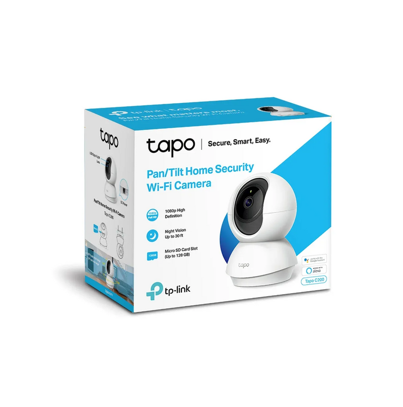 Cámara Wi-Fi TAPO C200 Pan/Tilt de 2MP Full HD Marca: TP-Link
