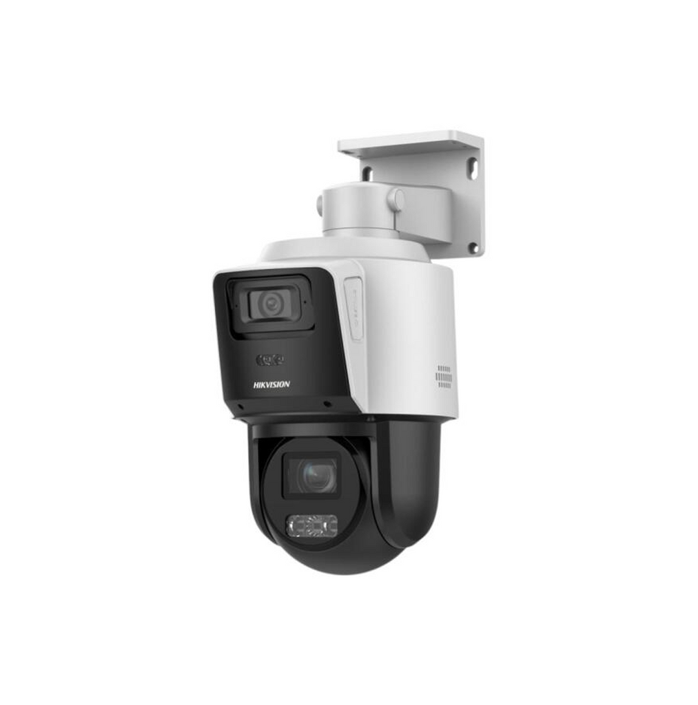 Cámara PTZ IP TandemVu 4MP con cámara Panorámica 4MP Marca: Hikvision