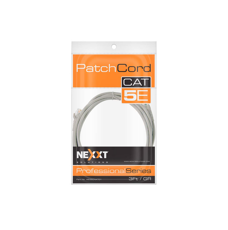 Patch Cord UTP multifilar Cat5e AB360NXT01 Marca: Nexxt