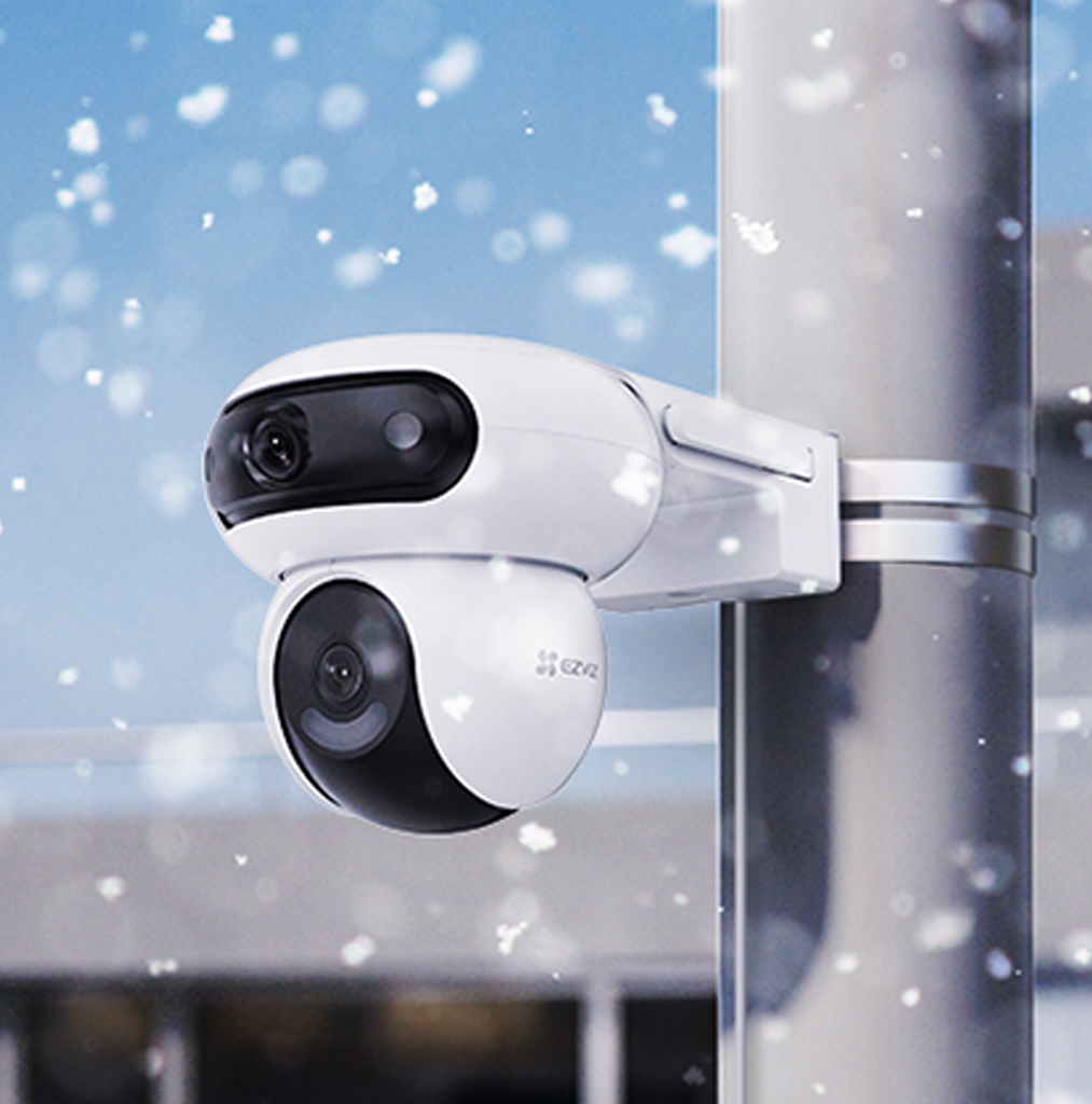 Cámara de seguridad Wi-Fi 2K con doble lente comunicación bid Marca: Ezviz