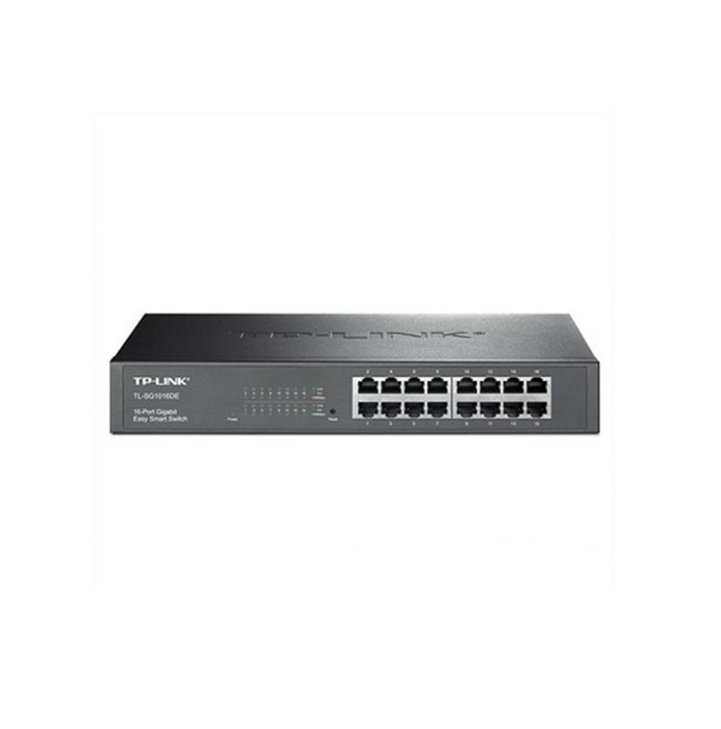 Switch de 16 puertos Gigabit 10/100/1000 easy smart TL-SG1016DE Marca: TP-Link
