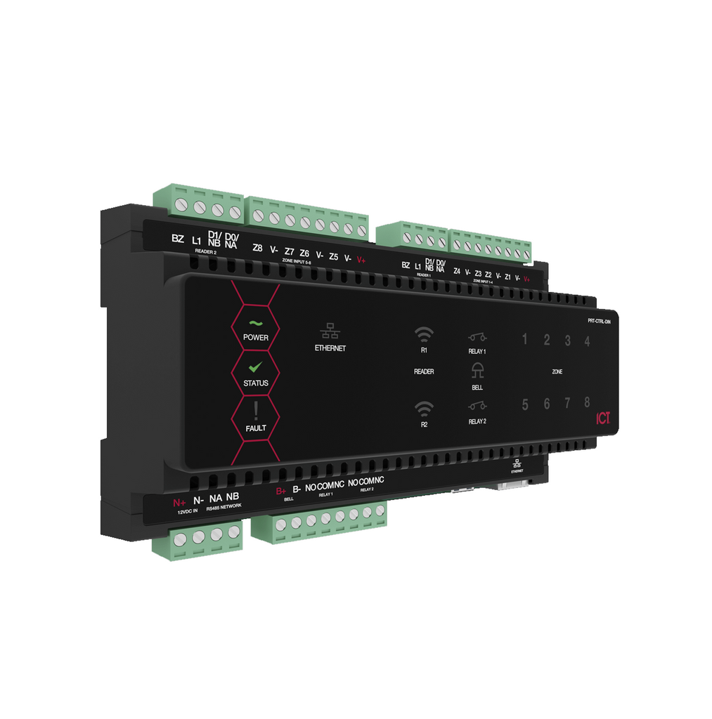 Controlador de sistema de riel DIN Protege GX (solo IP) PRT-CTRL-DIN-IP Marca: ICT