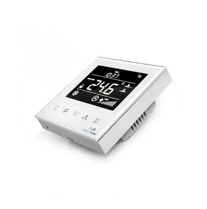 Termostato Z-Wave Plus para sistema Fan Coil de 2 tubos blanco MH8-FC-US Marca: MC0HOME