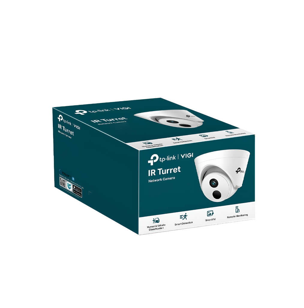 Camara de seguridad IP turret de 2MP ir 30M DWDR analiticas corrido Marca: VIGI By TP-Link