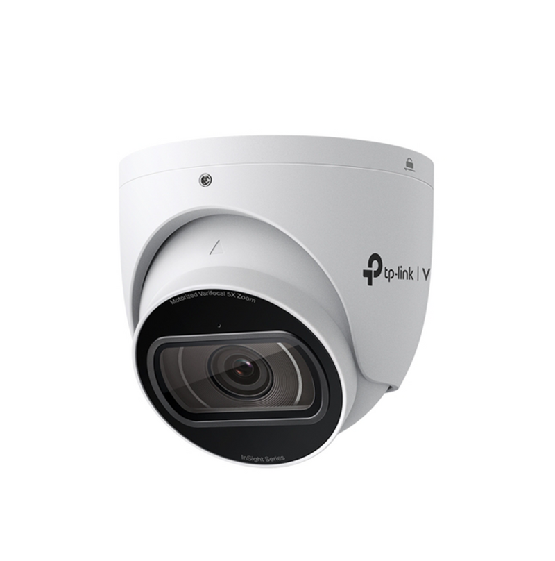 Camara de seguridad IP turret INSIGHT de 4MP VF motorizada 5X IR 60m WDR SD Marca: VIGI By TP-Link