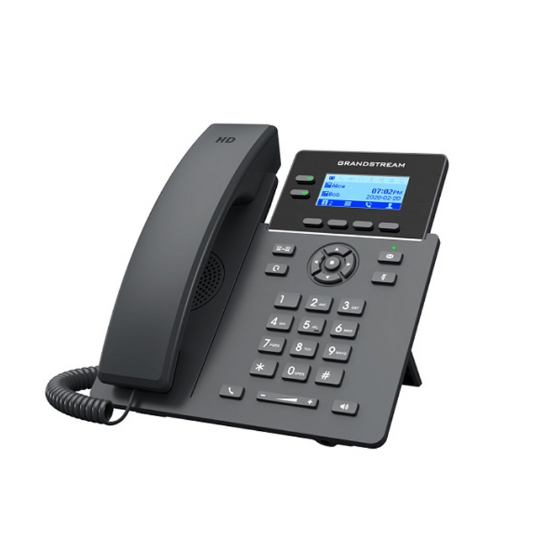 Teléfono IP SIP HD 2 líneas POE (SIN-FP) GRP2602P Marca: Grandstream