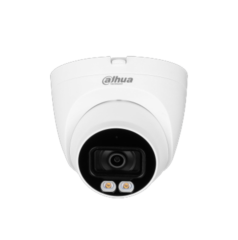 Cámara de seguridad IP domo de 4MP Full Color 2.8mm IPCHDW2439TAS Marca: Dahua