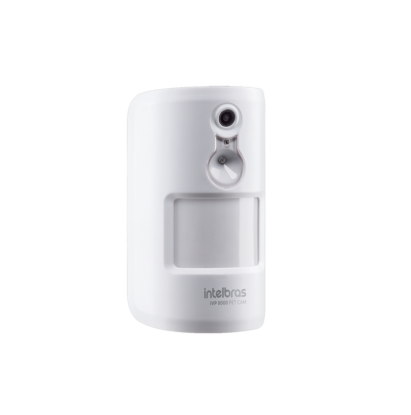 Sensor infrarrojo antimascota con cámara Inalámbrico para Central AMT 8000 Marca: Intelbras
