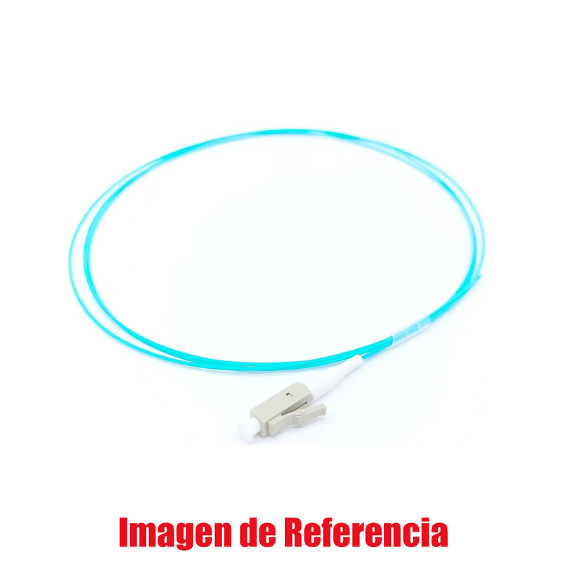 Pigtail fibra LC/UPC MM OM3 50/125 1M PVC Jacket 0.9 mm LSZH Aqua Marca: Teklink