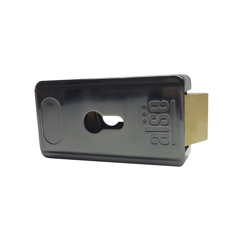 Cerradura eléctrica 1050 pestillo rebatible de piso Marca: Alse