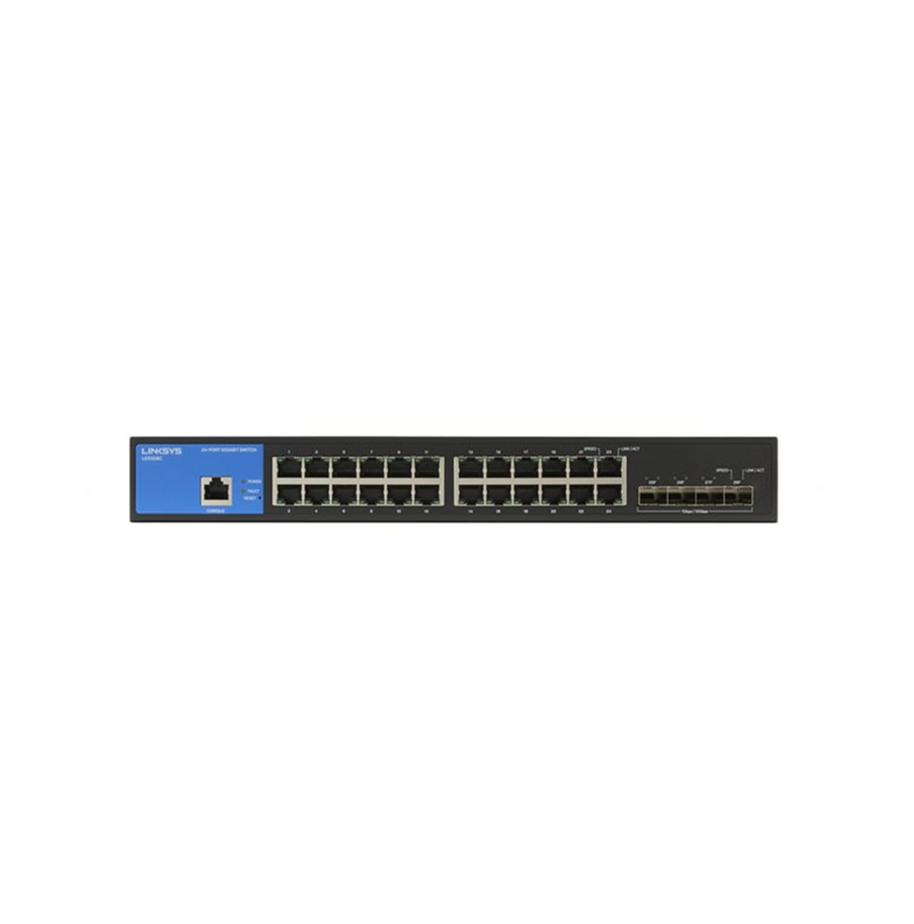 Conmutador inteligente Business 24 puertos LGS328C Marca: Linksys