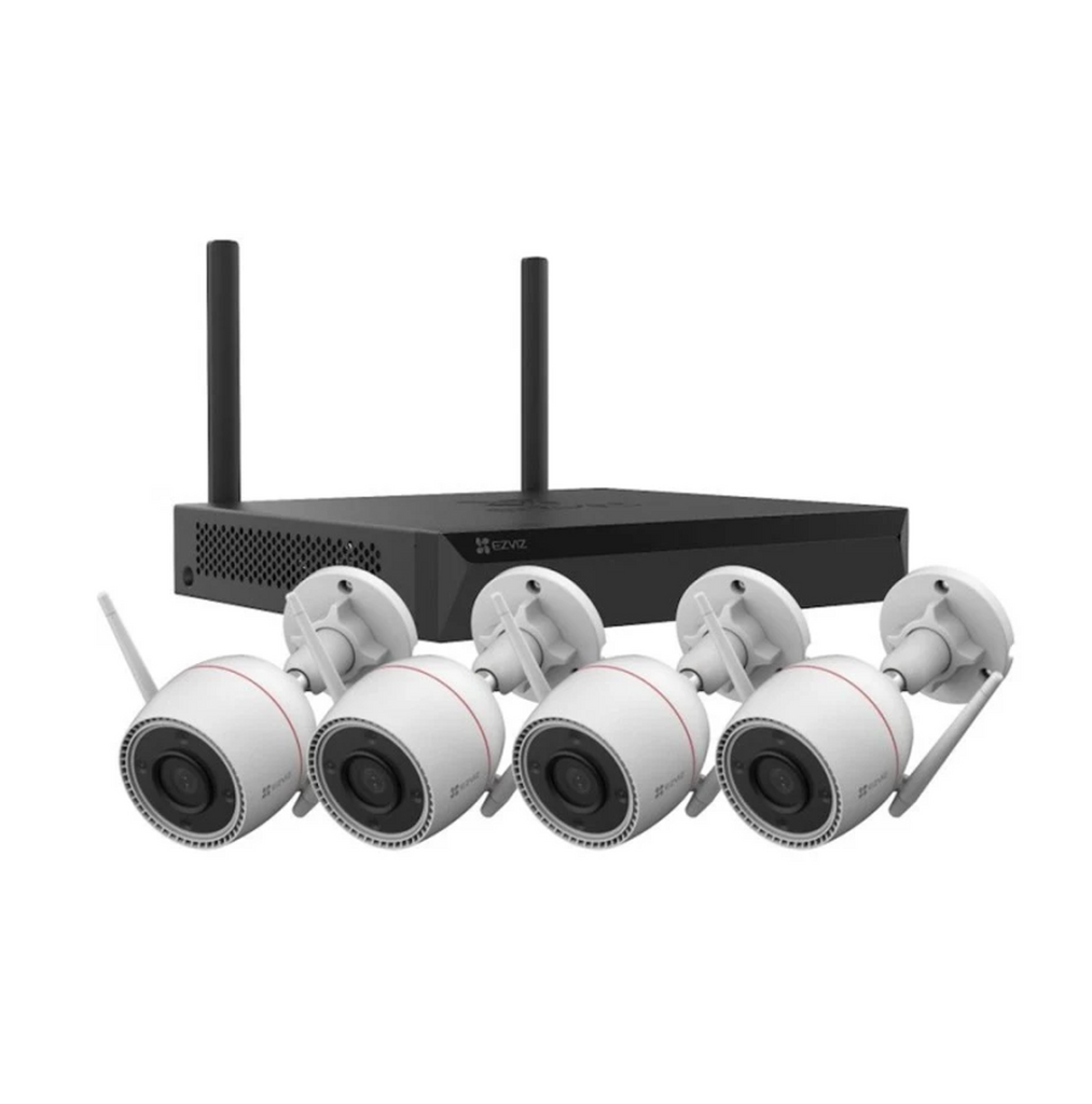 Kit de 4 cámaras H3C 2K con NVR X5S  Marca: Ezviz
