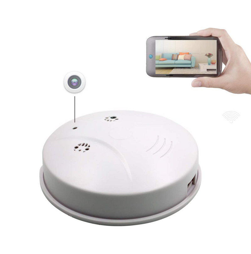 Cámara mini de vigilancia WIFI en detector de humo Marca: DareTang