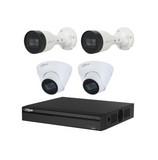 Kit de 4 cámaras de 2MP Wi-Fi y disco duro de 1TB Marca: Dahua