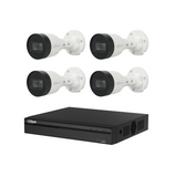 Kit de 4 cámaras de 2MP Wi-Fi bullet  y disco duro de 1TB Marca: Dahua