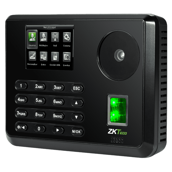 Reloj Marcador con reconocimiento de palma WIFI P160/WIFI Marca: ZKTeco