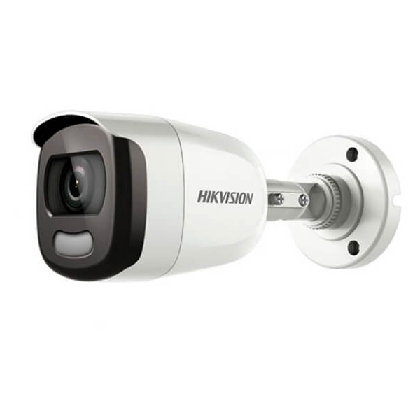 Cámara análoga de 2MP con tecnología ColorVu DS2CE10DFTPFC28 Marca: Hikvision.