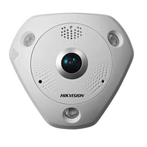 Cámara Fish eye 6MP, 360 grados DS2CD6362FIVS Marca: Hikvision