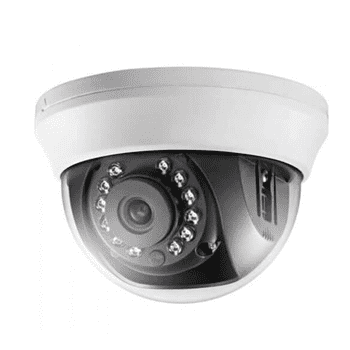 Cámara Análoga tipo Minidomo interno 1080P 2.8mm IR20m Marca: Hikvision