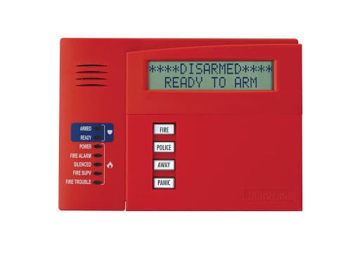 Teclado LCD Alphanumerico para incendio 6160CR-2  Marca: Honeywell