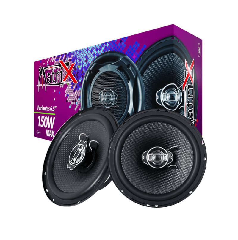 Parlantes Matrix 6.5″ 2 Vías 150W S026 Marca: Matrix