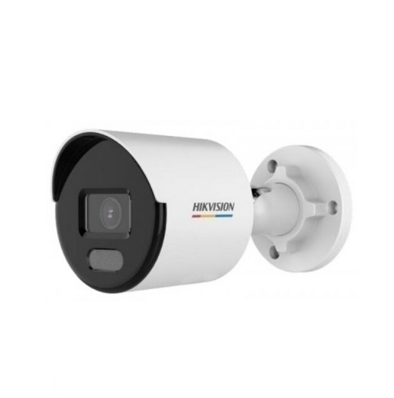 Cámara de seguridad tipo bullet IP 5MP ColorVu 24/7 luz Blanca 30 metros para exterior IP67 Marca: Hikvision