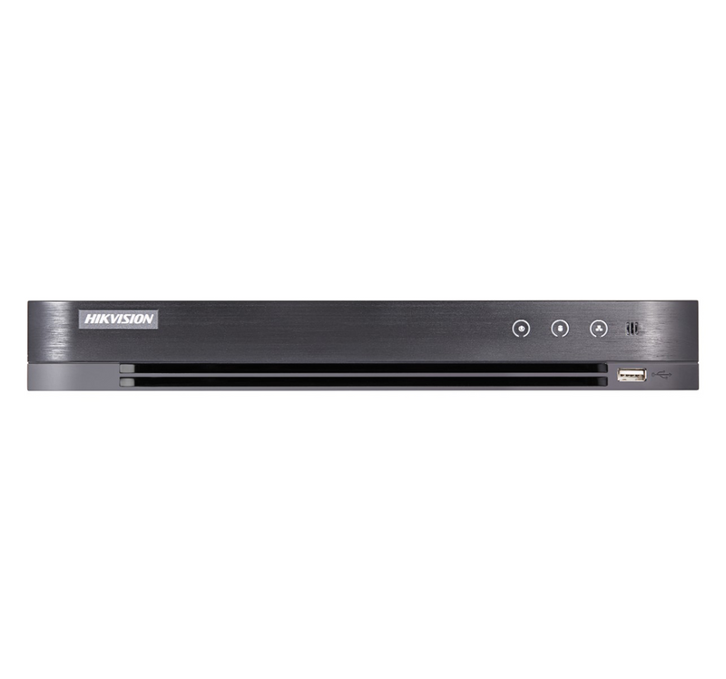 Videograbador (DVR) de 4 canales 1080p 1U H.265 Marca: Hikvision.