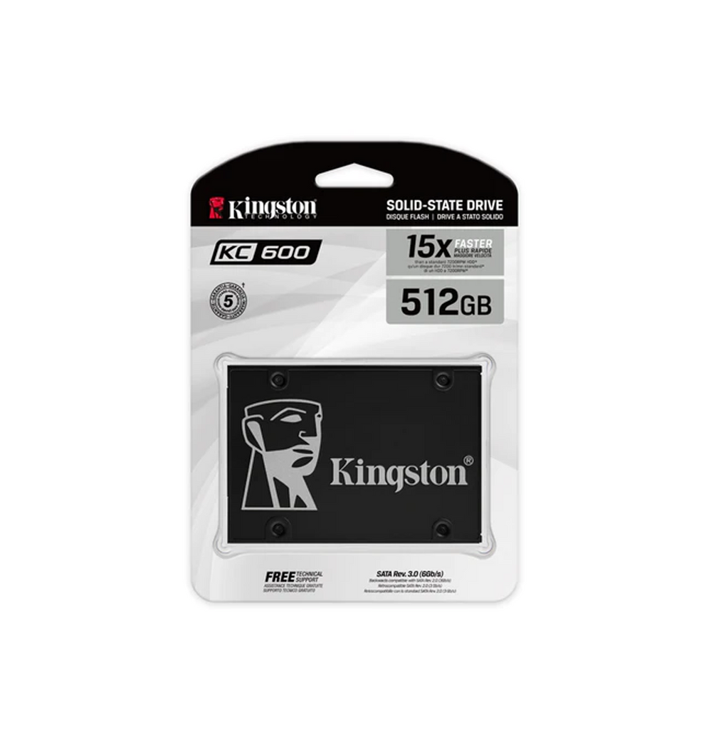 Disco duro interno KC600 SSD cifrado Marca: Kingston