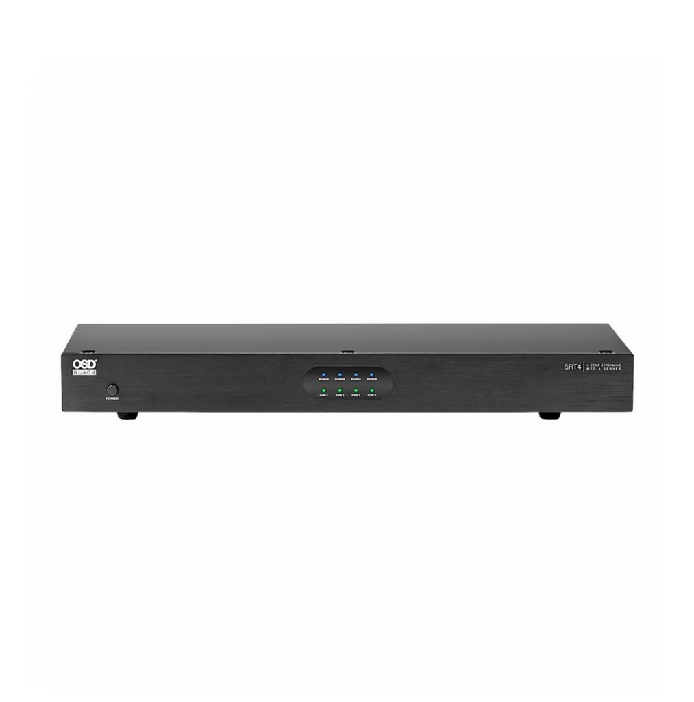 Multi Zone media streamer SRT4 controlado por aplicación Wi-Fi serie Black Marca: OSD AUDIO