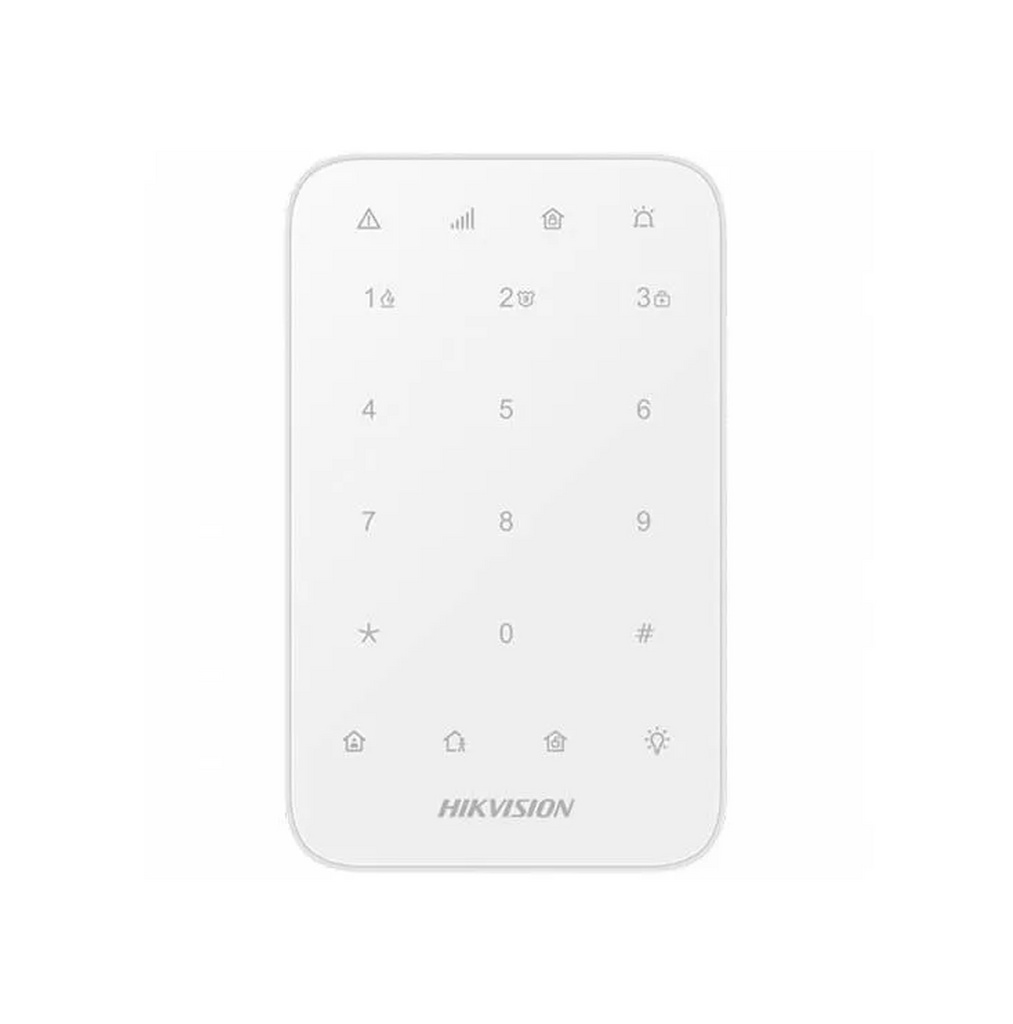 Teclado inalámbrico con superficie táctil para alarma AxPro Marca: Hikvision