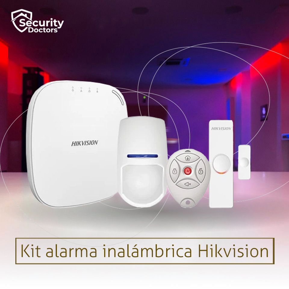 Kit alarma inalámbrica 4G DSPWA32KS Marca: Hikvision.