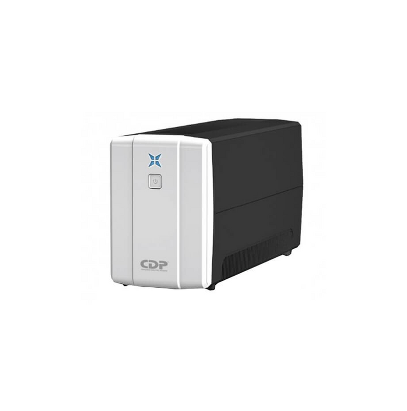 UPS con capacidad de 750VA, 120V, con regulador de voltaje incorporado Marca: CDP