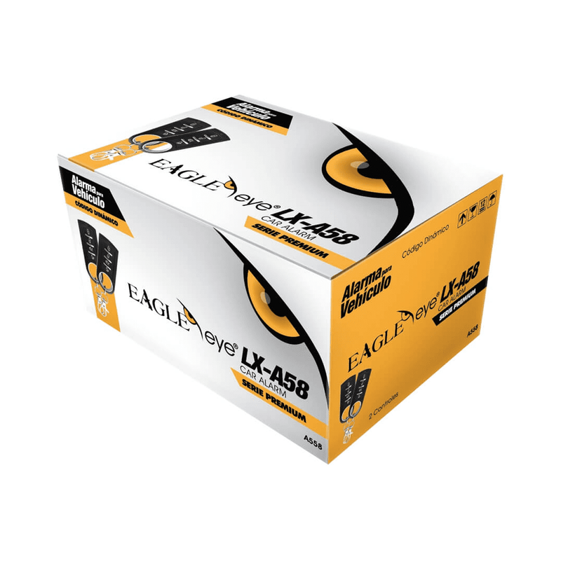 Alarma Eagle Eye LX-A58 para Carro A558 Marca: EAGLE EYE