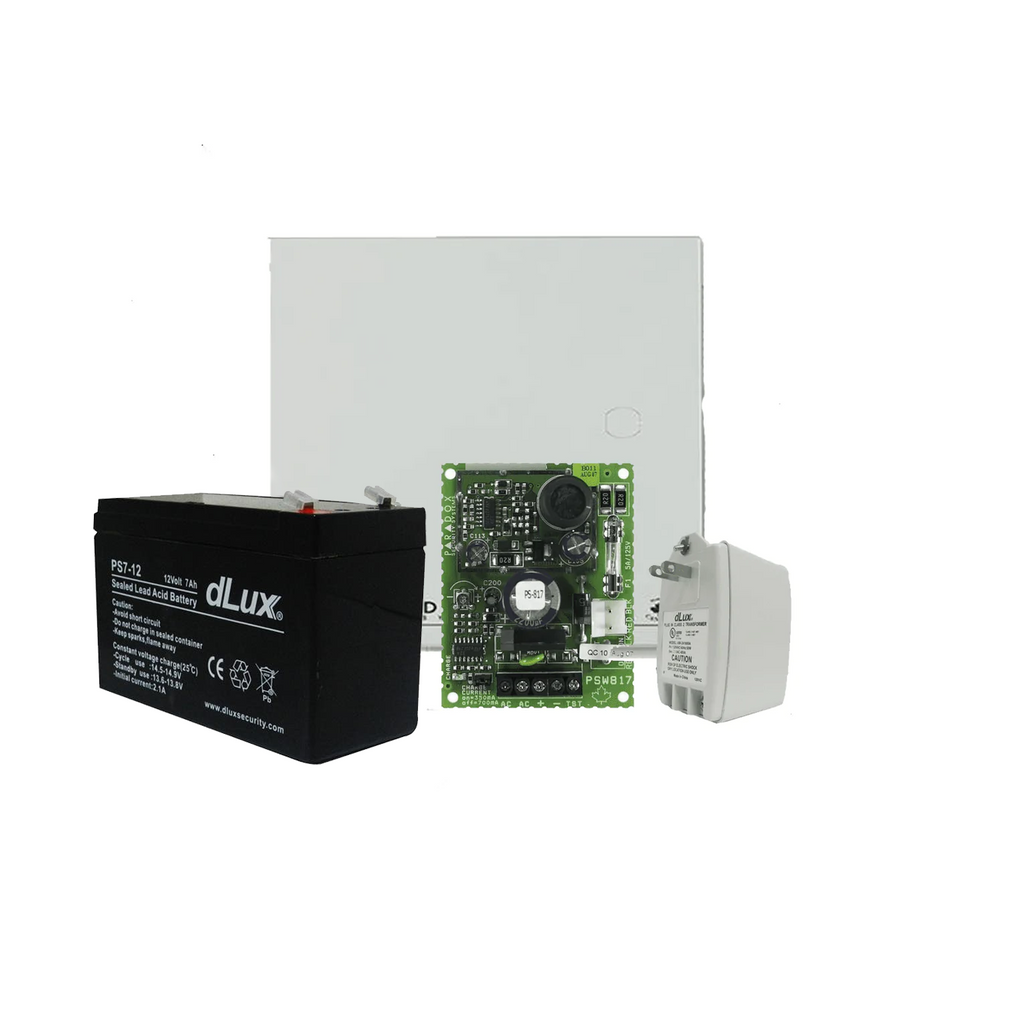 Fuente de poder para respaldo de cerradura electromagnética PACK12PLUS