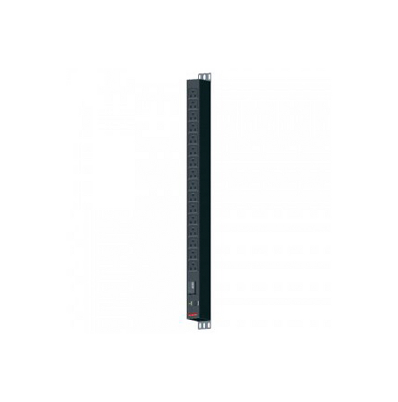 Regleta PDU de 15 tomas 5-20R 125VAC/20A LTK-PDUV1520A Marca: Lantek