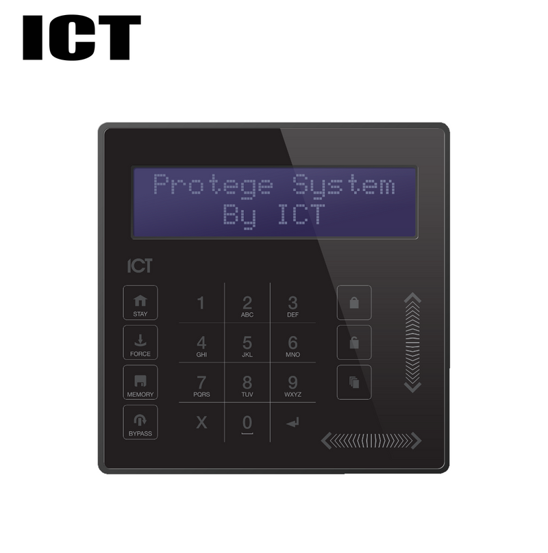 Teclado Touch LCD PRT-KLCS Marca: ICT