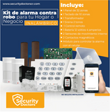 Kit de alarma contra robo INALÁMBRICA con módulo para controlar la alarma con el celular  KIT004