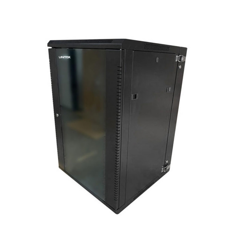 Gabinete de pared 18U Swing Section con abanico LTK-SS18 Marca: Lantek