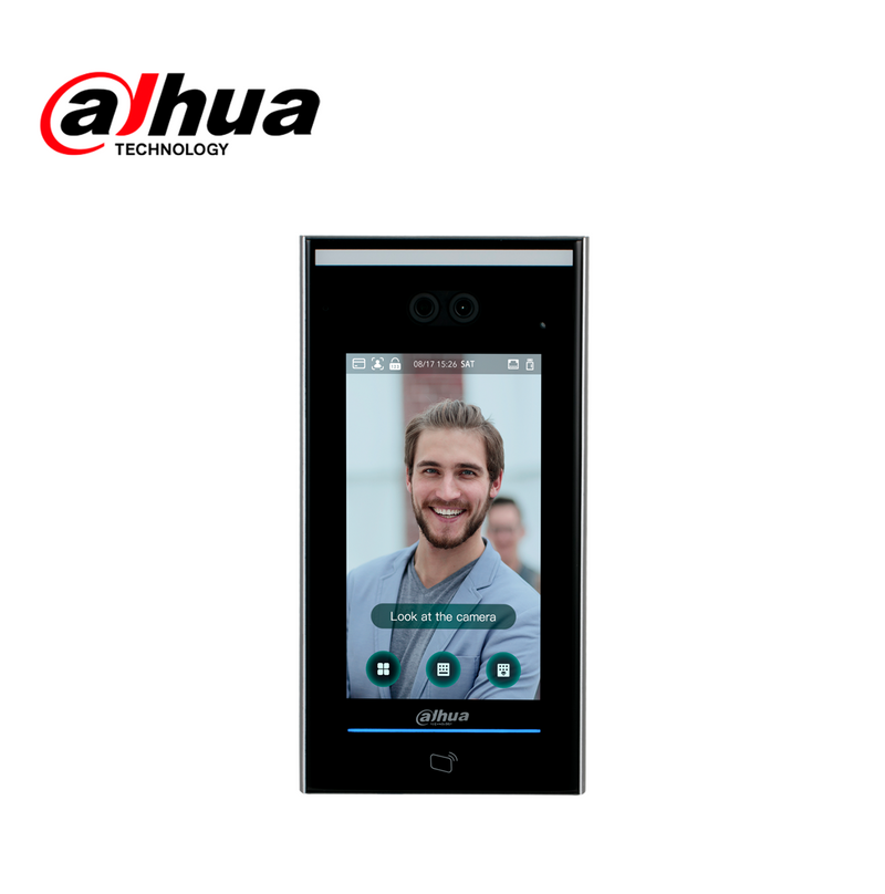 Control de acceso reconocimiento facial y medición de temperatura ASI7213XV1T1 Marca: Dahua