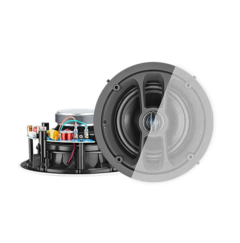 Pareja de parlantes inalámbricos Wi-Fi de 6,5" / Bluetooth para techo Marca: Smart Sonix