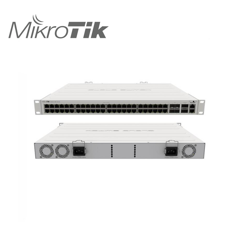 Router Cloud switch 354-48G-4S+2Q+RM with 48 x Gigabit RJ45 Marca: Mikrotik
