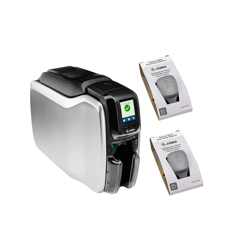 Impresora ZC300 doble cara cable US USB Marca: Zebra