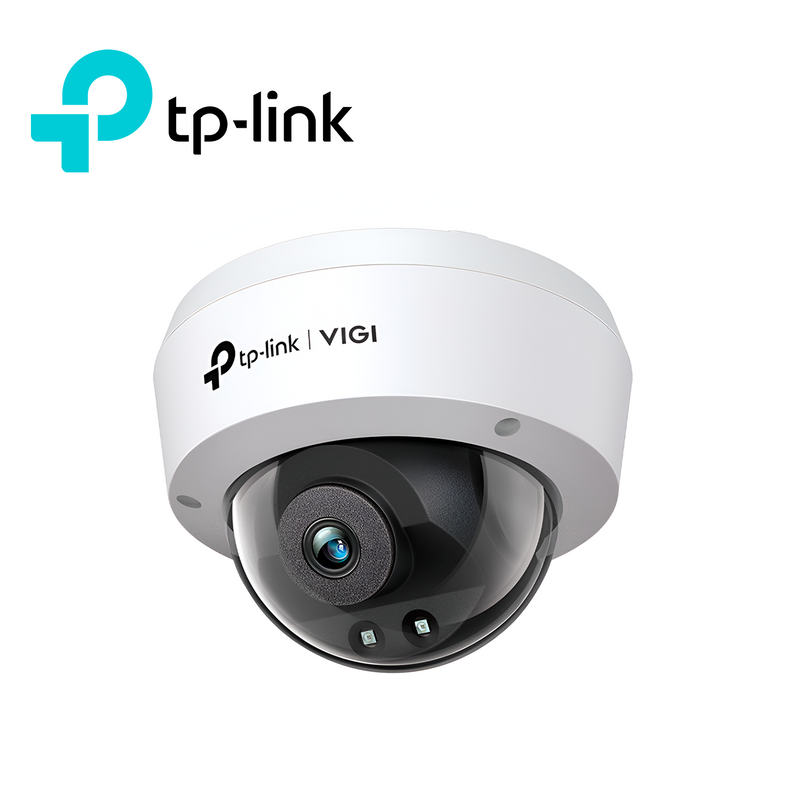 Camara de seguridad domo IP 5MP Full Color IR/LED 30m WDR IK10 IP67 Analiticas Marca: VIGI By TP-Link