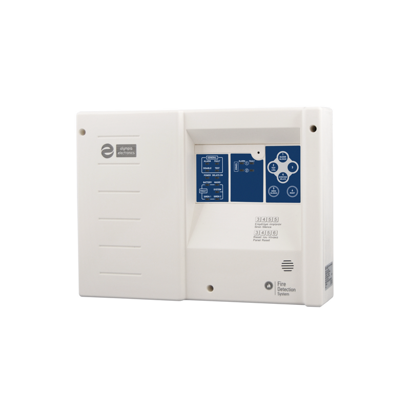 Panel convencional de 6 zonas trabaja con 95V a 260 V AC BS-1636 Marca: OLYMPIA