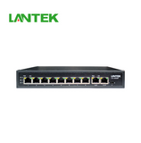 Switch PoE 8FE + 2GE, 1 y 2 60W LTK-SW08P Marca: Lantek