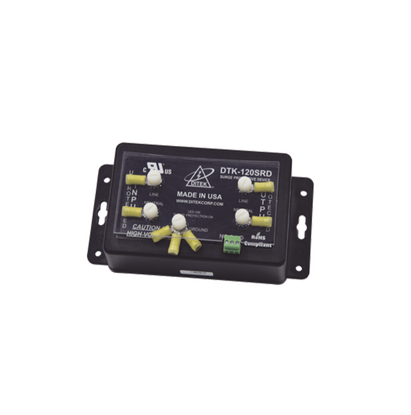 Protector contra sobretensiones con contactos secos 120 vca DTK120SRD Marca: Ditek